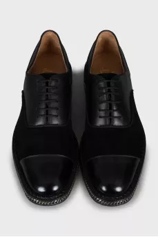 Men's Oxfords with Chain Decoration