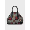 Vintage bag with gold logo