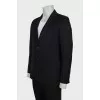 Men's wool jacket with pockets