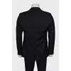 Men's wool jacket with pockets