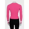 Ribbed Fitted Long Sleeve T-Shirt