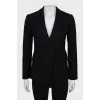 Double-breasted fitted jacket