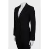 Double-breasted fitted jacket