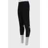 Men's trousers with stitched creases