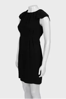 Fitted short sleeve mini dress