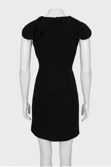 Fitted short sleeve mini dress
