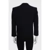 Cropped jacket with tie