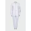 Sports suit decorated with sequins