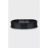 Canvas bracelet with print