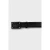 Men's Belt with Embossed Logo