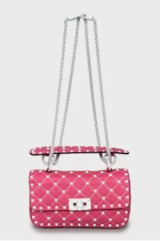 Стеганая сумка Rockstud Spike