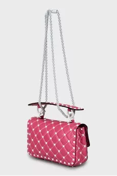 Стеганая сумка Rockstud Spike