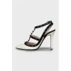 Rockstud sandals with tag