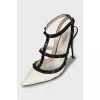 Rockstud sandals with tag