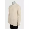 Men's Ribbed Polo Jumper