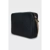 Rectangular bag with gold decor