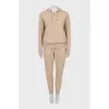 Cashmere suit with trousers