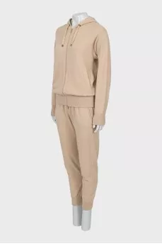 Cashmere suit with trousers