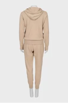 Cashmere suit with trousers