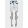 Men's Denim Shorts Combination Color