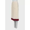 Midi skirt with elastic band