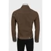 Men's denim jacket brown