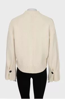 Knitted oversized sweater