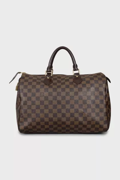Speedy 35 canvas tote bag