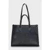OnTheGo leather tote bag