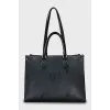 OnTheGo leather tote bag