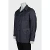 Men's wool and mohair jacket