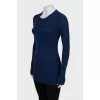 Merino wool ribbed jumper