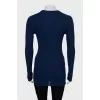 Merino wool ribbed jumper