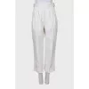 Cropped cargo pants