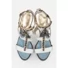 Sandals combined with chains