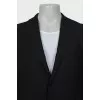 Men's Striped Slim Fit Blazer