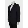Men's Striped Slim Fit Blazer