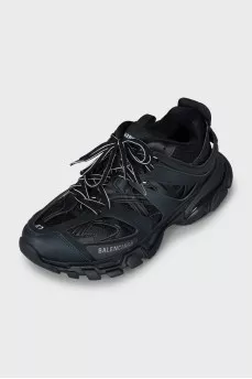 Men's black track Sneakers