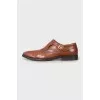 Men's Brogues with Gold Buckle