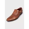 Men's Brogues with Gold Buckle