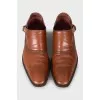 Men's Brogues with Gold Buckle