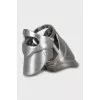 Silver Ring Armor Unisex