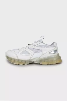 Men's sneakers with mesh inserts