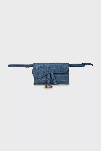 Saddle logo waist bag