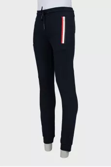 Men's blue sports pants