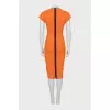V-neck bodycon dress