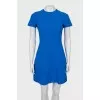 Fitted dress with short sleeves