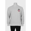 Men's sweatshirt with patch