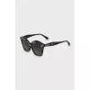 Black and white printed sunglasses