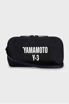 Mini bag with brand logo